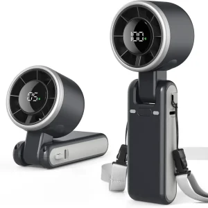 Portable Turbo Mini Fan USB Rechargeable