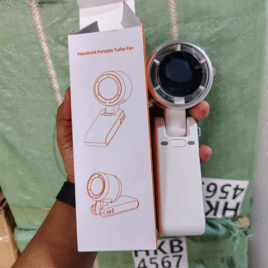Portable Turbo Mini Fan USB Rechargeable - Image 4